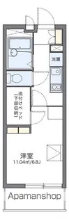 レオパレスANGEL柏【4階】の間取り
