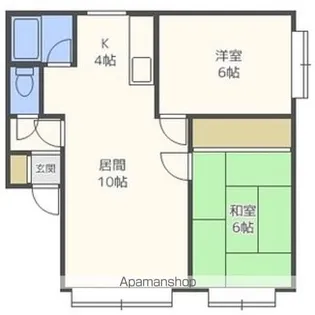 沼田第1マンション【101号室】の間取り
