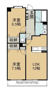タロックス新居浜【7階】の間取り