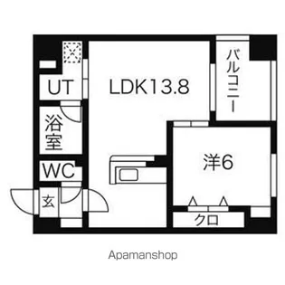 PERTE KANAYAMA【3階】の間取り
