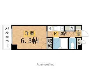 ビレッジコア八王子【3階】の間取り