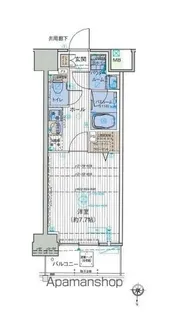 オーキッドレジデンス森下【6階】の間取り