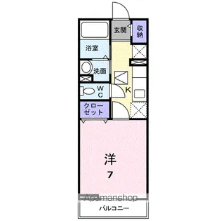 シャロルエヌ【1階】の間取り
