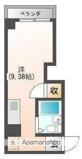 岩清尾マンション【2階】の間取り