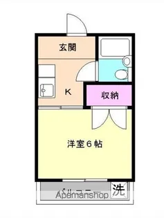 三海ハイム【102号室】の間取り