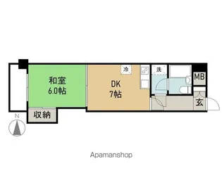 朝日プラザ柏木Ⅱ【3階】の間取り