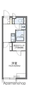 レオネクストウエスト【2階】の間取り