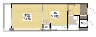 ライオンズマンション京橋川公園【2階】の間取り