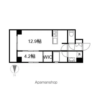 KAYA KIKUI【7階】の間取り