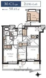 ブランシエスタ浦安【7階】の間取り
