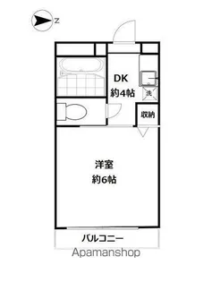 KBコート竹原【303号室】の間取り