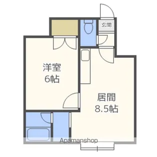 サンコーポ【3階】の間取り