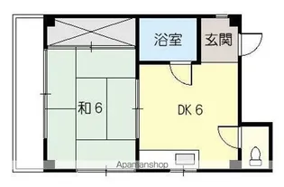 沖本ビル【3階】の間取り