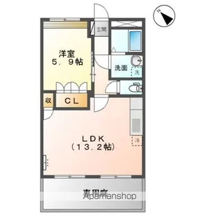 エスポワール・M【105号室】の間取り