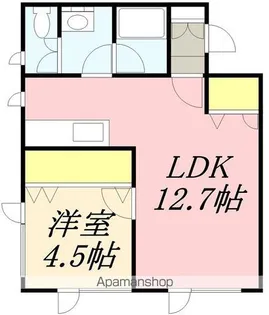 ハイツさくら【201号室】の間取り