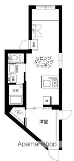 グランメゾン目黒【101号室】の間取り