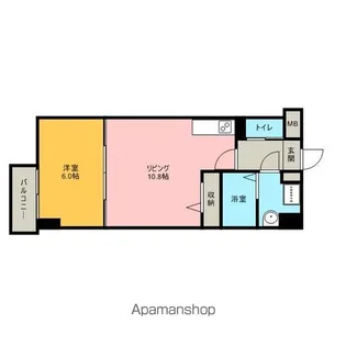 HF名駅北レジデンス EAST【9階】の間取り