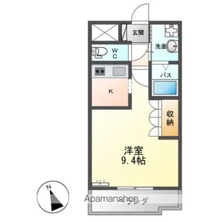エスポアールK【2階】の間取り