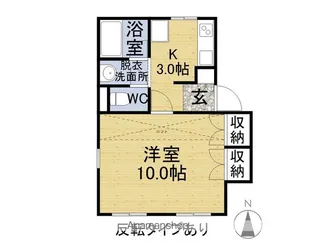 アーバンヴィレッジ【A202号室】の間取り