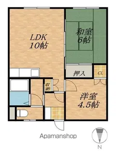 相馬マンション【2階】の間取り