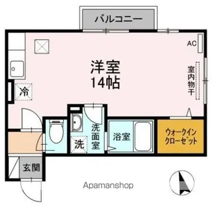 MiuMu A棟【1階】の間取り