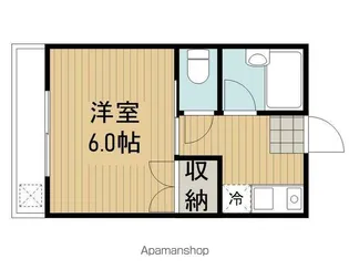 Kハウス【202号室】の間取り