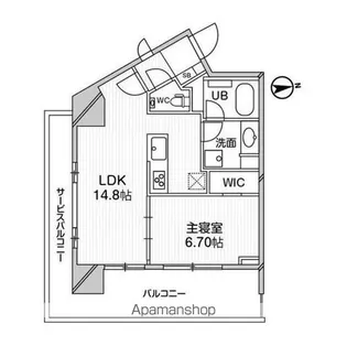 M白金台【9階】の間取り