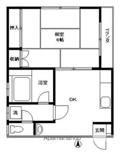 麻生ビル【3階】の間取り