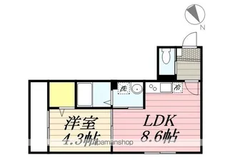 AJ北松戸7【2階】の間取り