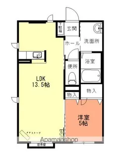 シャーメゾングレース【2階】の間取り