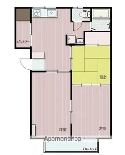 村田コーポ【203号室】の間取り