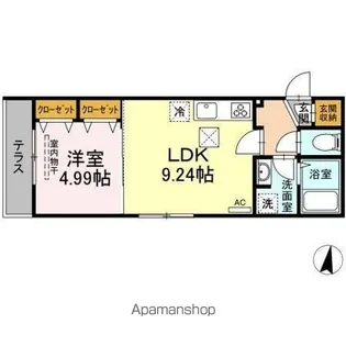 アナシエ徳丸【2階】の間取り