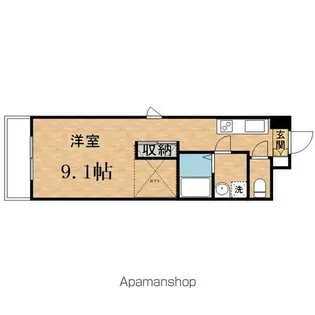 リココリーナ【4階】の間取り