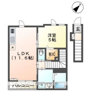 LINA【2階】の間取り