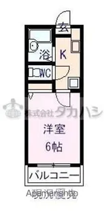 ワンズマンション【2階】の間取り