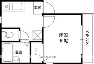 ネスト甲東【2階】の間取り