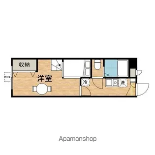 レオパレス可美【2階】の間取り