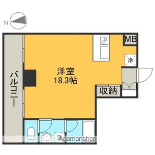 アーデン東別院【9階】の間取り