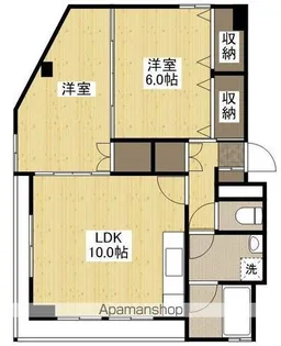 ホクトビル【3階】の間取り
