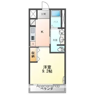 CASA EXCELSIORⅡ(カーサエクセルシオツー)【1階】の間取り