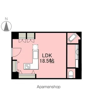 プリンセス姫ラグジュアリースイート【8ROSE号室】の間取り