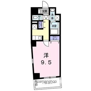 メゾン・ド・ジオーレ【5階】の間取り