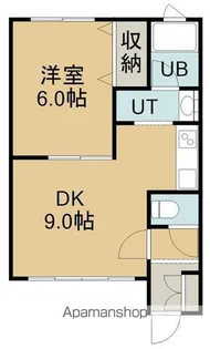 追分パーソンズ【203号室】の間取り