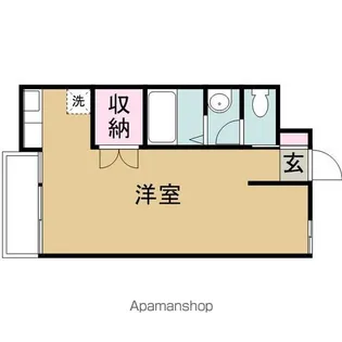 フラット T【1階】の間取り