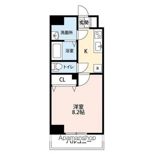 サウスレジデンス【3階】の間取り