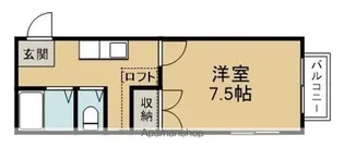 アーバン台原【107号室号室】の間取り