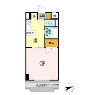 YRレジデンス【3階】の間取り