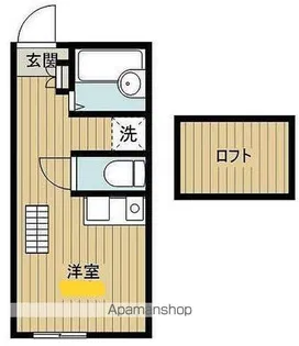 フロレゾン相模原【1階】の間取り