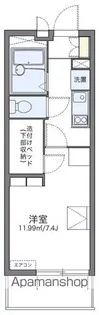 レオパレスKウッズⅡ【1階】の間取り