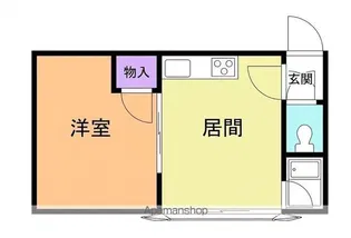 Mハイツ【307号室】の間取り